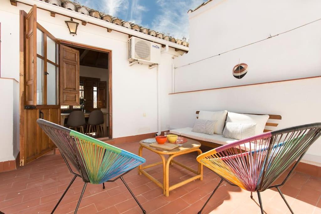 Casa Tipica Del Albaicin Con Interior De Diseno Villa Granada Buitenkant foto